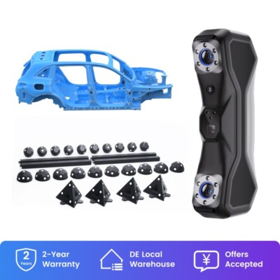 Revopoint MetroX 3D Laser Scanner For CAD0.01mm Blue Multiple-line Handheld Scan