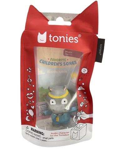 New Tonies Healthy Habits Hippo Audio Character Figurine - Tonies (USA) In Hand - Picture 5 of 6