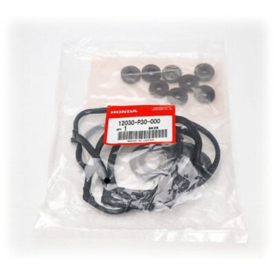 OEM HONDA Genuine 12030-P30-000 Civic CRX Del Sol Integra Valve Cover Gasket Kit