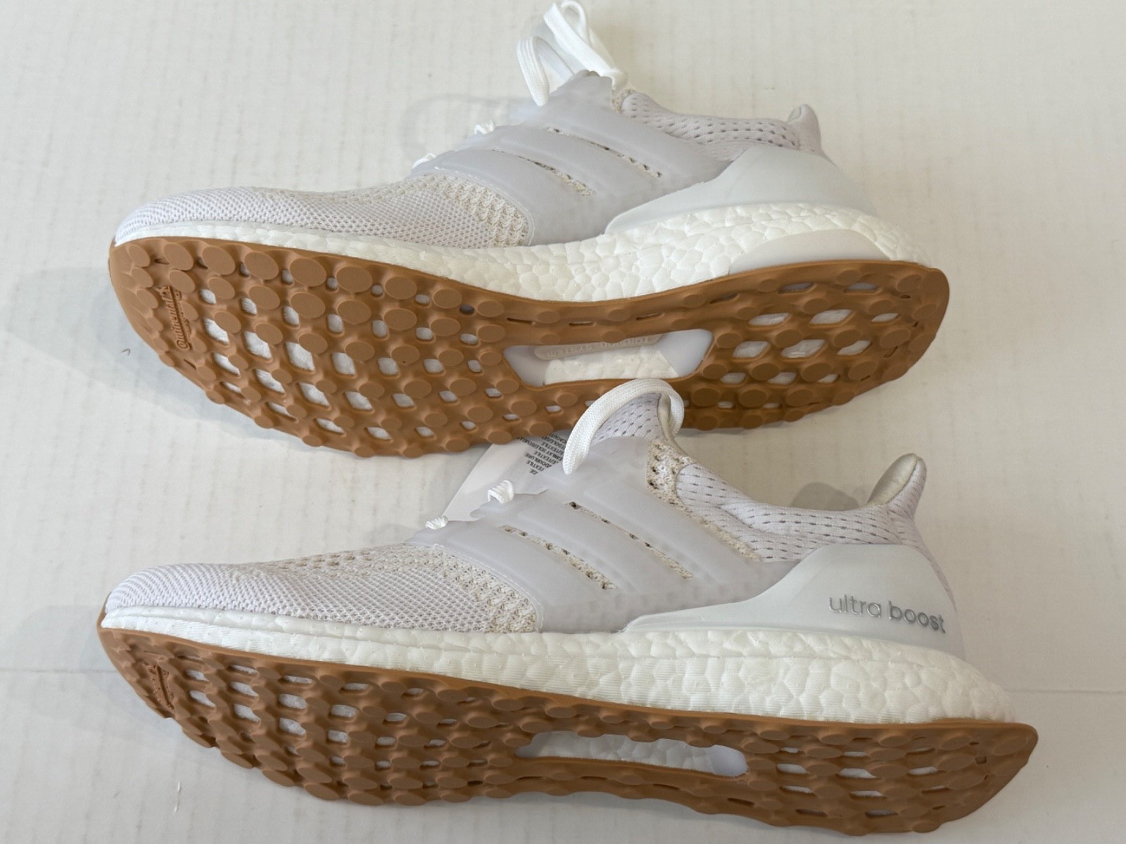 New Adidas Ultraboost 1.0 Women's Running White Silver ID9689
