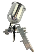 Gravity Feed Air Paint Spray Gun 600ml  1.5mm Nozzle High-Pressure Auto Sprayer