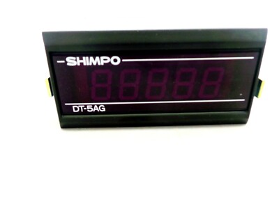 SHIMPO DT-5AG DIGITALES TACHOMETER