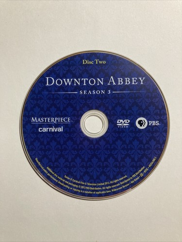 Downton Abbey Season 3 Disc 2 Replacement DVD Tested