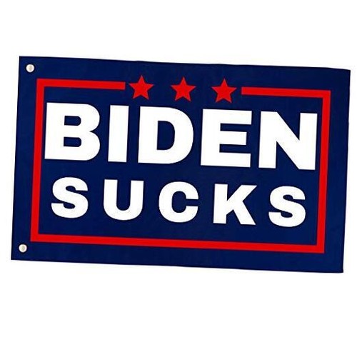 Bandiera Trade Winds 5x8 Piedi – Joe Biden Suks Not My President Impeach