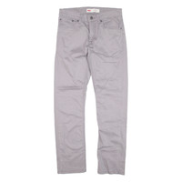 LEVI'S 511 Boys Trousers Grey Slim Straight W28 L28