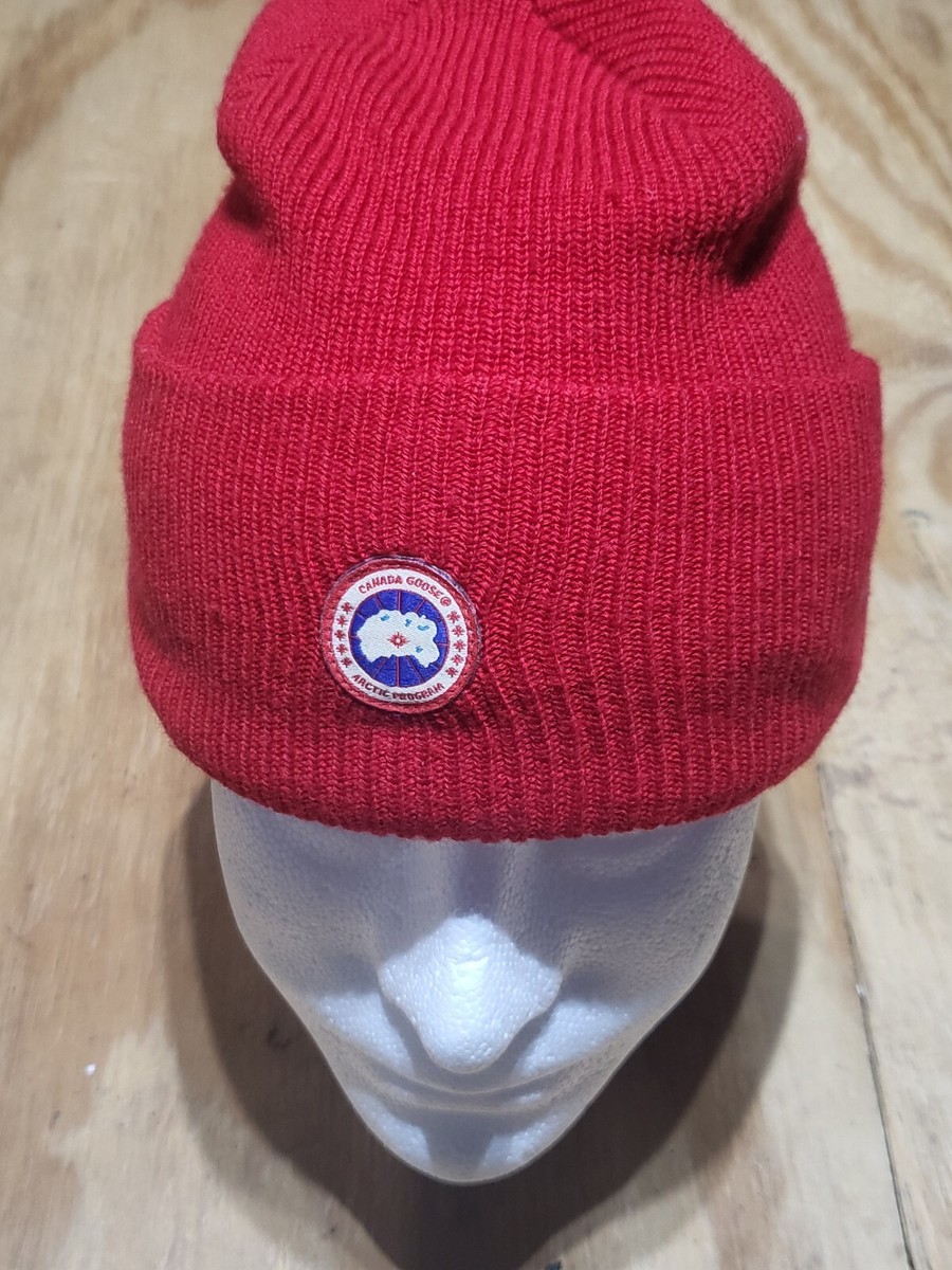 CANADA GOOSE Red Authentic Luxury Hat Canada Goose Men main image 3