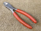 Snap On 7" Diagonal Cutter 87BCP Snips Side Cut Wire Soft Grip Cushion Pliers