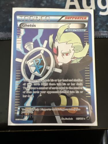 Ghetsis 115/116 - Pokemon Plasma Freeze Full Art Ultra Rare Card - Picture 1 of 2