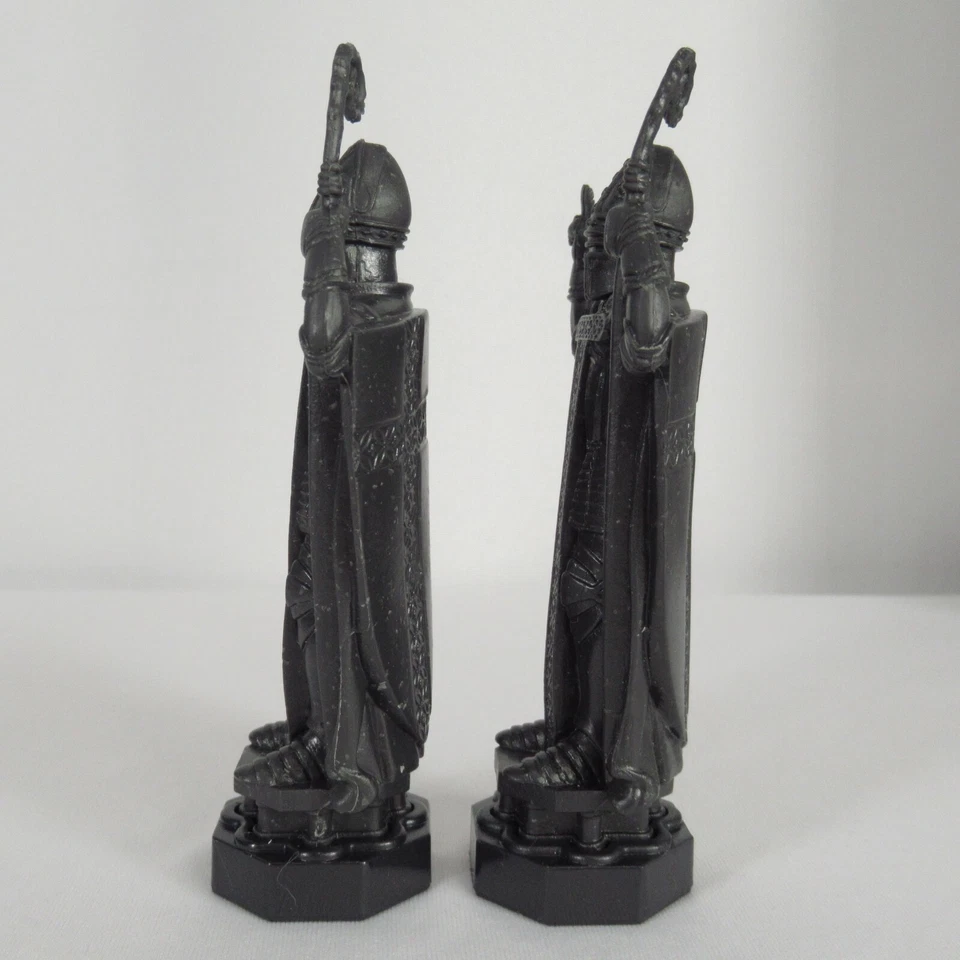 Harry Potter 2002 Wizard Chess Replacement Pieces 2 Speckled Black Bishops - Image 4 of 4