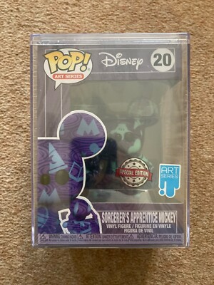 Funko Pop! Sorcerer's Apprentice Mickey Mouse #20, Disney Art Series Sealed