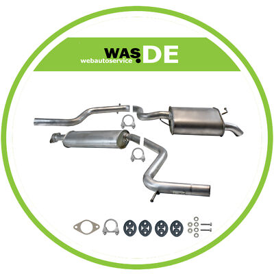 Auspuffanlage für FORD Mondeo III, MK3 1.8i/2.0i ab. Bj. 2000- Auspuff