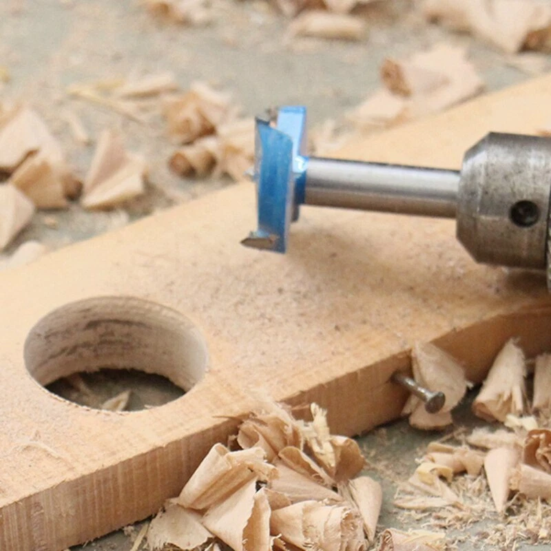 Forstner Bit Holzbohrer Set Bohrlochsäge Cutter Holzwerkzeuge 15mm - 60mm - Bild 2 von 4