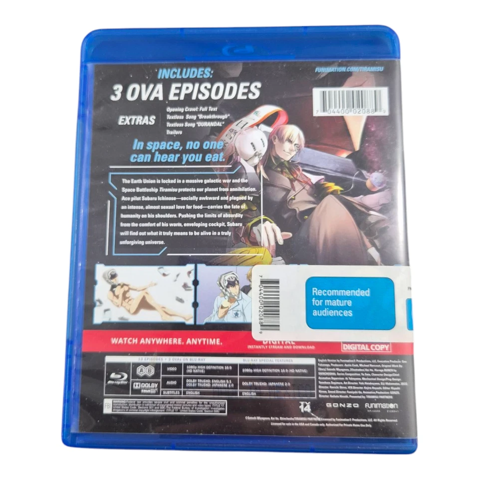 Space Battleship Tiramisu Season One + OVAs - Blu-ray - Region B + A - Image 3 of 3