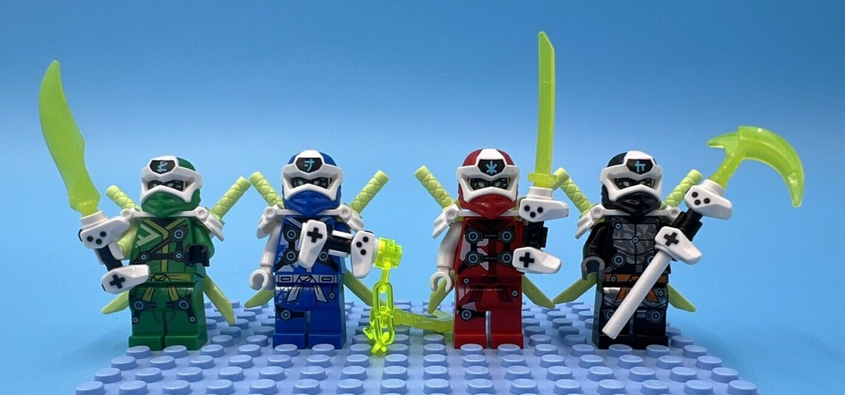 Lego Ninjago Prime Empire Minifigures Lot of 4 Digi Kai Lego Ninjago Prime Empire Minifigures Lot of 4 Digi Kai