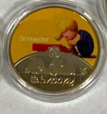 【限定品】スヌーピー　クォーター硬貨 5枚セット 5-coin set SNOOPY PEANUTS CHARLIE BROWN WORTH COLLECTION