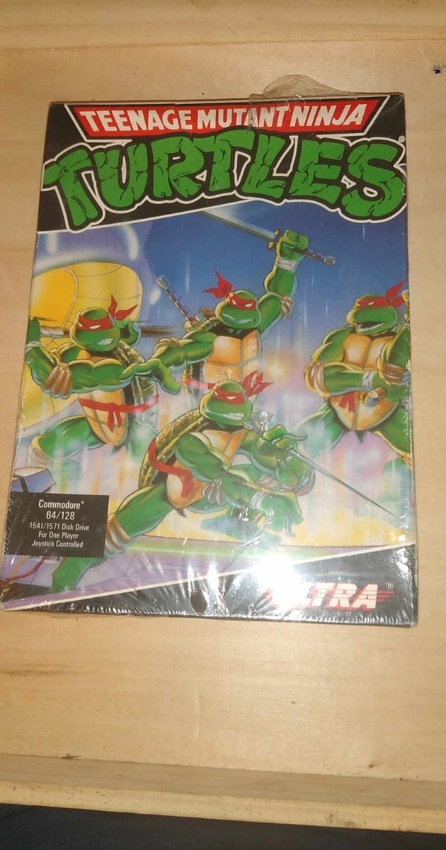 家庭用ゲームソフト TEENAGE MUTANT 5.25 DISK [COMMODORE 64] Teenage Mutant Ninja Turtles Ultra Commodore 64 Computer