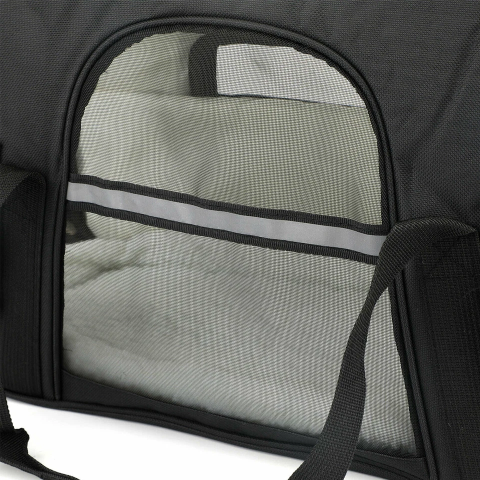 Мягкая удобная дорожная сумка-тоут для переноски домашних животных собак кошек одобренная авиакомпанией сделано в США - Изображение 4 из 4