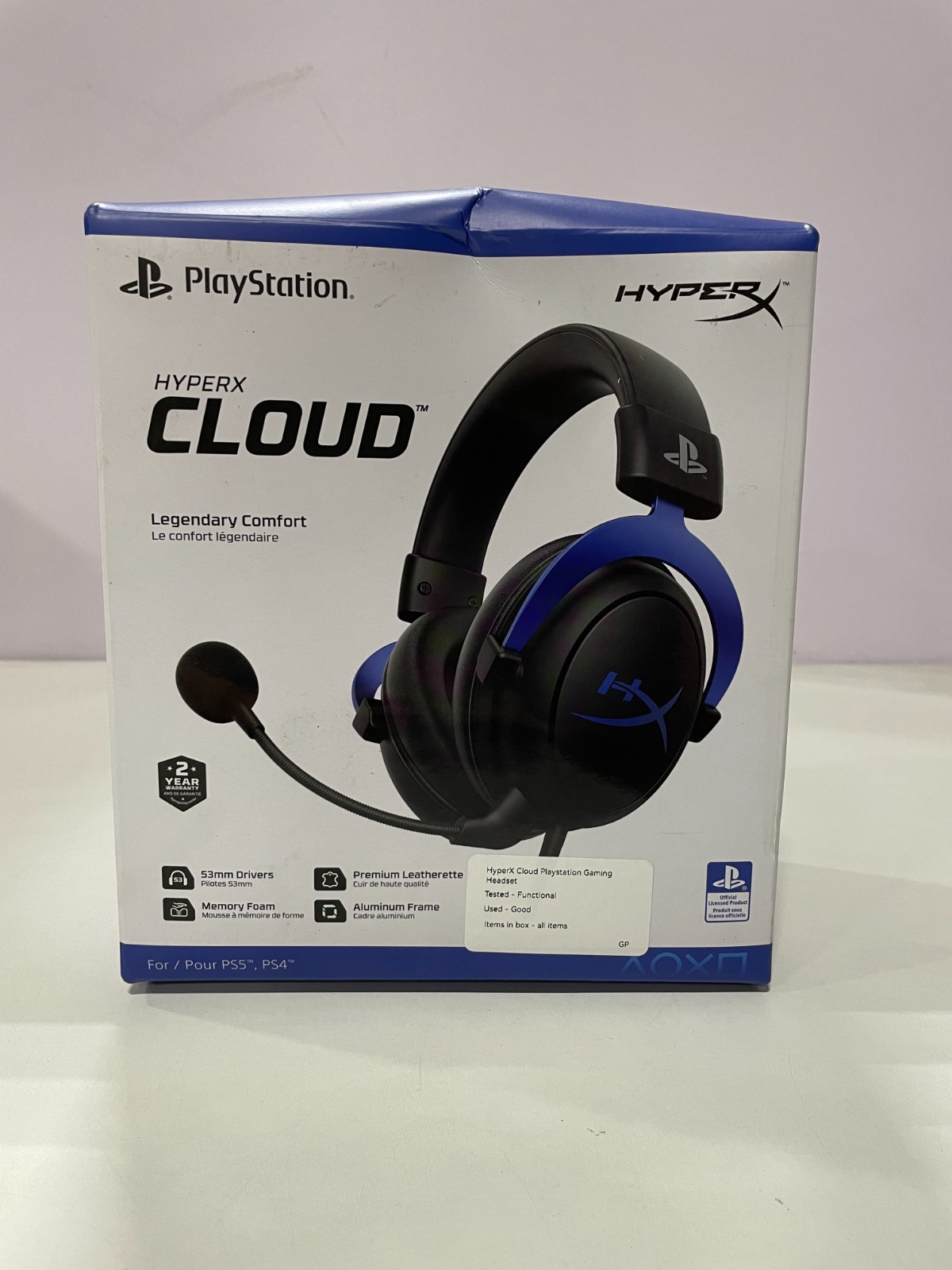 HyperX Cloud Wired Gaming Headset for PlayStation 4/5