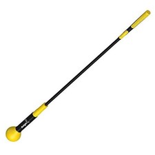 Golf Swing Trainer Aid and Correction for Strength Grip 48.0 Inches Yellow