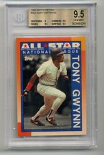 1990 Topps Tiffany All-Star Tony Gwynn #403 BGS 9.5! Gem mint!