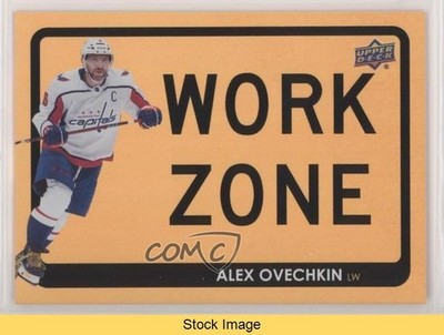 2021-22 Upper Deck Series 1 Work Zone Alex Ovechkin #WZ-47 READ 0bv