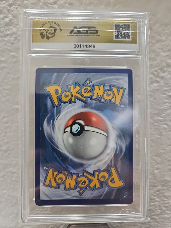 2021 Pokémon Alcremie v TCG Shining Fates Holo Ultra Rare Card #64 GEM-MT 10 AGS - Image 2 of 2