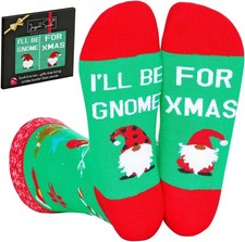 Funny Christmas Socks for Men  Women - Novelty Xmas Gifts - Cool Stocking Stuff