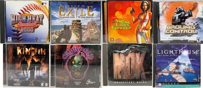 Vintage PC Game Collection (G - P Titles) - Pick the Ones You Want!