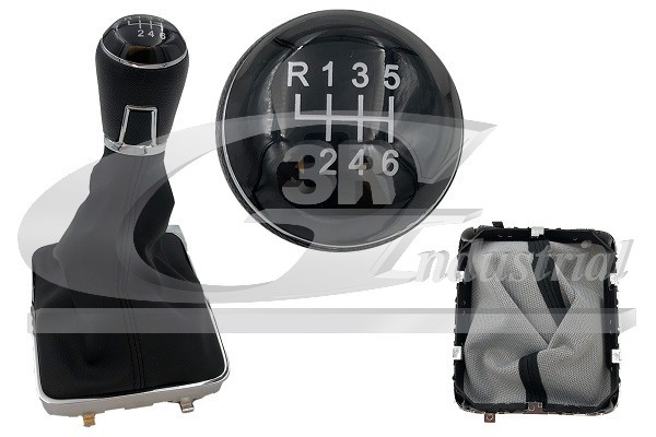 Fits 3RG 25773 VW GEAR SHIFT KNOB: PASSAT B7, PASSAT B7