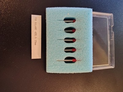Roland 45D, 0.25mm Vinyl Cutting Blade 5- pack