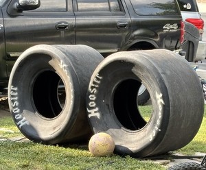 HOOSIER DRAG Race Funny Car Hotrod 17.0 34.5 16 DRAG SLICK RACING TIRes