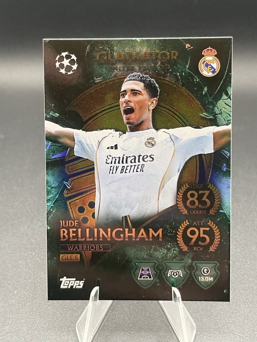Gladiator Jude Bellingham Match Attax 2025/2026 Limited Edition 25