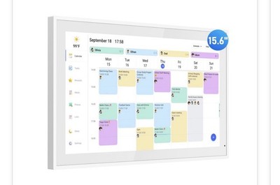 Digital Calendar, 15.6 Inch Wall Planner Electronic Calendar & Chore Chart,