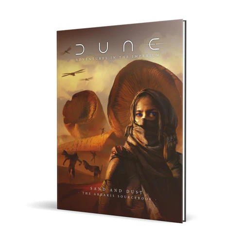Dune RPG: Приключения в Империи: Песок и пыль Книга в твердом переплете MUH 052176