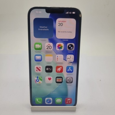 Apple iPhone 13 Pro Max 128GB Alpingrün entsperrt 100% Batt (ungeprüftes Teil)