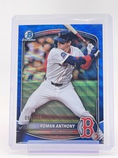 R. ANTHONY 2025 BOWMAN CHROME BLUE WAVE /150 PROSPECT #BCP-167 RED Q3698