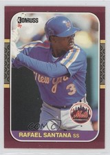 1987 Donruss Opening Day Box Set Rafael Santana #126 0b5