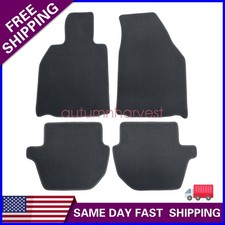 4pcs For Porsche 911 996 1997-2006 Front Rear Floor Mats Carpet Velour Black