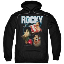 Rocky I Did It Mens Hoodie Black Officially Licensed
