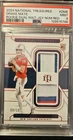 🔥2024 NATIONAL TREASURES DRAKE MAYE RC DUAL MATERIAL PATCH JERSEY # RED /10🔥