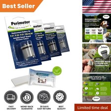 Waterproof Invisible Fence Collar Battery 4-Pack with eOutletDeals Pet Towel