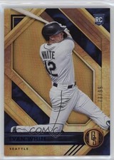 2021 Panini Chronicles Gold Standard Blue 77/99 Evan White #5 05yu