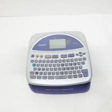 Stampante Casio CW-75 Disc Title testata - funzionante senza cavi a batteria