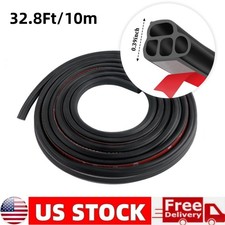 32.8ft Universal Weather Stripping Car Door Seal Strip For Car Door Trunk Hood