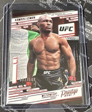 2021 Panini Chronicles UFC Prestige Red 093/149 Kamaru Usman #80