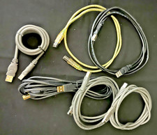Closeout Sale  Mixed Lot of Six - Shielded USB A To USB B Cables