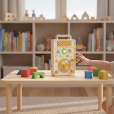 Tavola Delle Attività con Luci Bordi Arrotondati Pannello Sensoriale Educativo