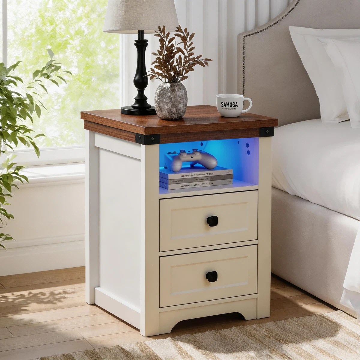 Antique Bedside Tables In Nightstands for sale - eBay