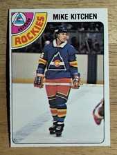 1978-79 O-Pee-Chee #338 Mike Kitchen MID GRADE