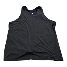 GapFit Breathe Women’s Open Tie Tank Top, Black, Size Small